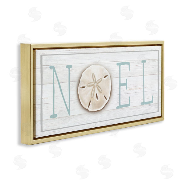 Stupell Industries Elizabeth Tyndall | Noel Holiday Sand Dollar Sign Wall Art