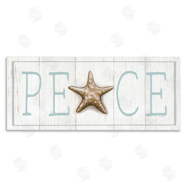 stupell industries Elizabeth Tyndall | Peace Seasonal Starfish Sign Wall Art