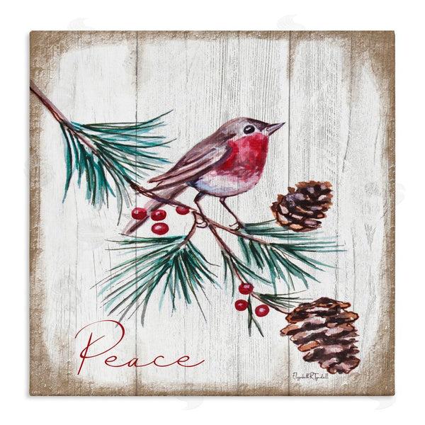 stupell industries Elizabeth Tyndall | Rustic Bird & Pinecones