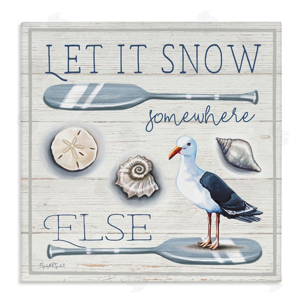 stupell industries Elizabeth Tyndall | Snow Somewhere Else Wall Art