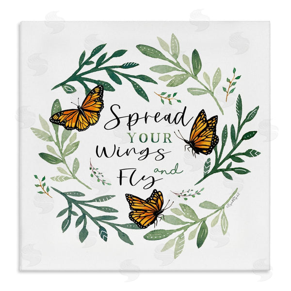 stupell industries Elizabeth Tyndall | Spread Your Wings Butterflies Wall Art