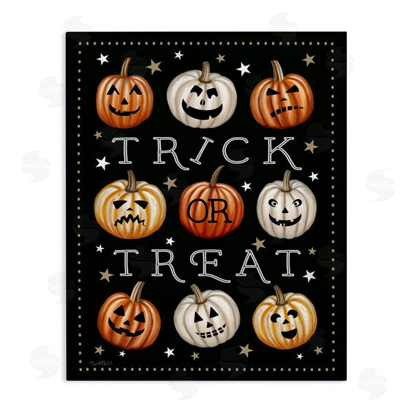 stupell industries Elizabeth Tyndall | Trick Or Treat Jack-o-Lanterns Wall Art