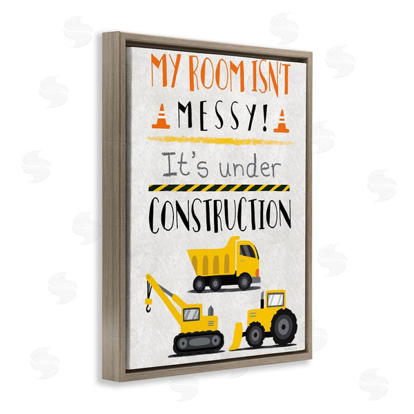 Stupell Industries Elizabeth Tyndall | Under Construction Not Messy