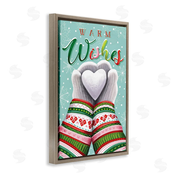 Stupell Industries Elizabeth Tyndall | Warm Wishes With Heart