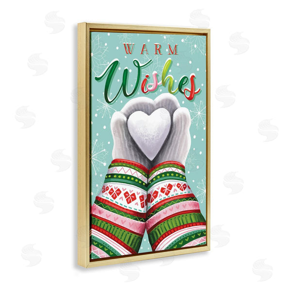 Stupell Industries Elizabeth Tyndall | Warm Wishes With Heart