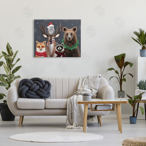 Stupell Industries Elizabeth Tyndall | Winter Woodland Animals Wall Art