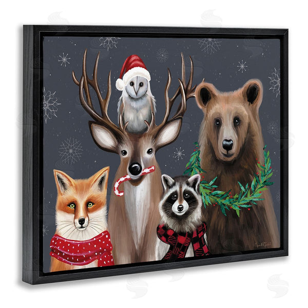 Stupell Industries Elizabeth Tyndall | Winter Woodland Animals Wall Art