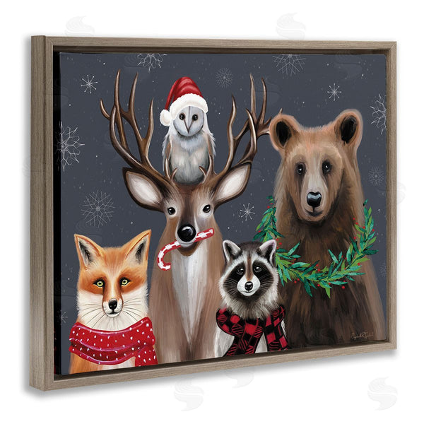 Stupell Industries Elizabeth Tyndall | Winter Woodland Animals Wall Art