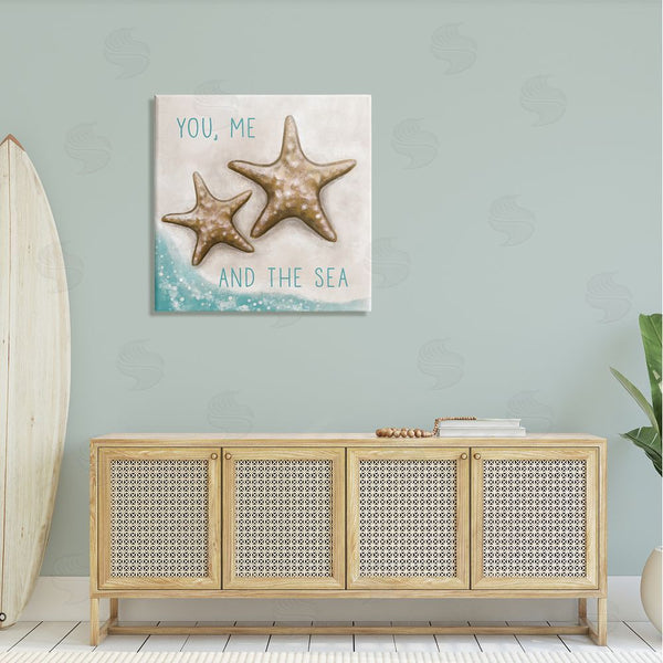 Stupell Industries Elizabeth Tyndall | You Me & Sea Romantic Beach Lover Wall Art