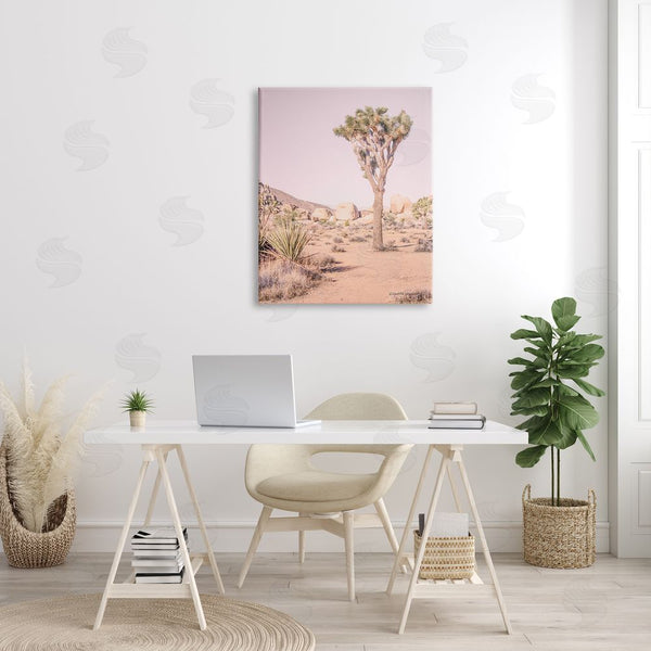 Stupell Industries Elizabeth Urquhart | Desert Tree And Agave Plant Sun Bleach Sky Wall Art