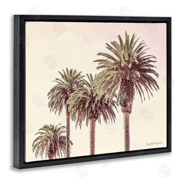 Stupell Industries Elizabeth Urquhart | Tropical Palm Trees Sun Bleached Summer Sky Wall Art