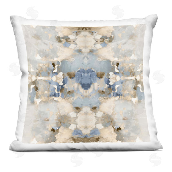 stupell industries Ellie Roberts | Blue Boho Modern Pattern Printed Throw Pillow