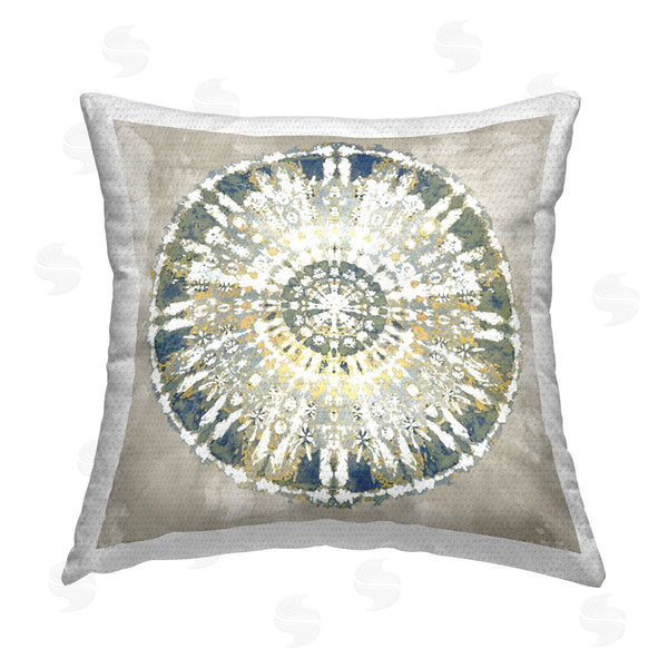 Stupell Industries Ellie Roberts | Boho Medallion Pattern Printed Throw Pillow
