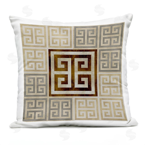 Stupell Industries Ellie Roberts | Chic Greek Key Pattern Printed Throw Pillow