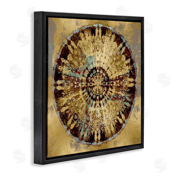 Stupell Industries Ellie Roberts | Circular Shape Abstraction Modern Rust Pattern Industrial Painting Wall Art