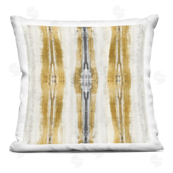 stupell industries Ellie Roberts | Glam Ikat Trio Pattern Printed Throw Pillow