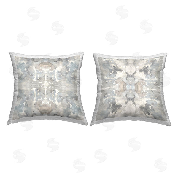 Stupell Industries Ellie Roberts | Soft Abstract Pattern Printed Throw Pillow Set