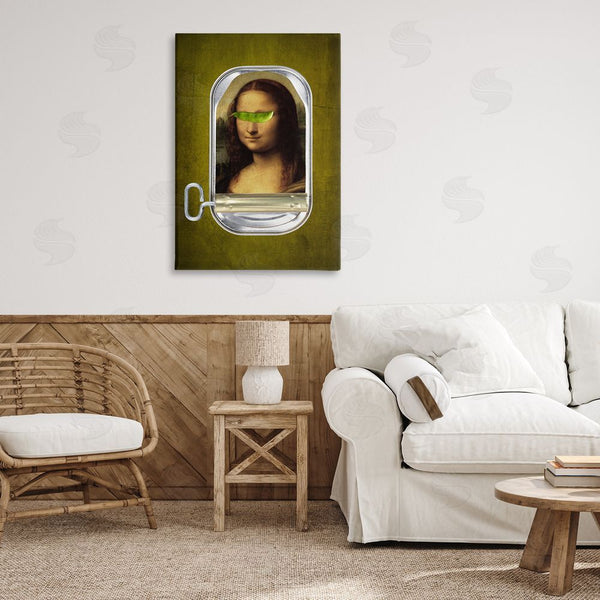 Stupell Industries Elo Marc | Canned Mona Lisa Wall Art
