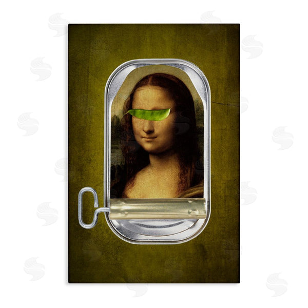 stupell industries Elo Marc | Canned Mona Lisa Wall Art
