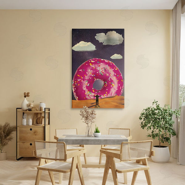 Stupell Industries Elo Marc | Happy Days Giant Donut Wall Art