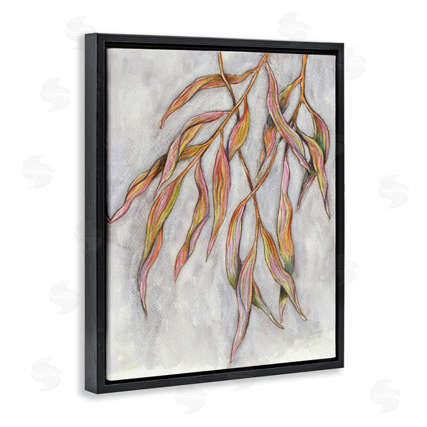 Stupell Industries Elvira Errico | Withering Leaves Botanicals Hanging Modern Watercolor Detail Wall Art