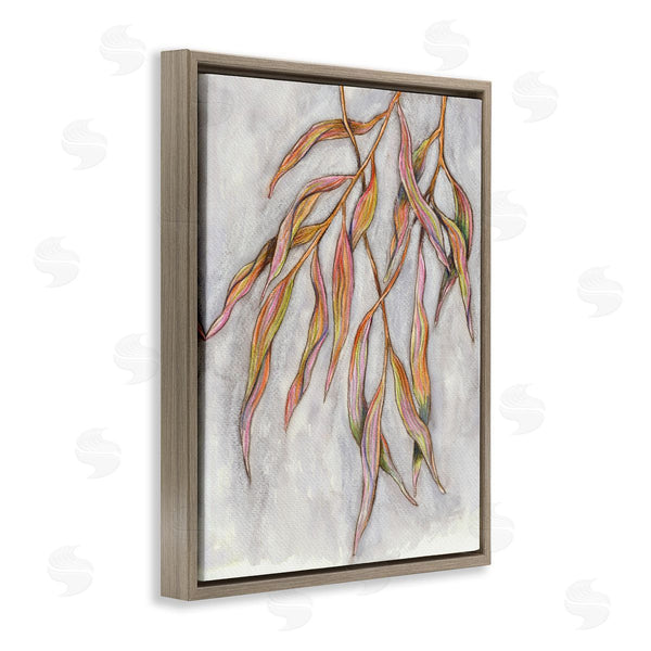 Stupell Industries Elvira Errico | Withering Leaves Botanicals Hanging Modern Watercolor Detail Wall Art
