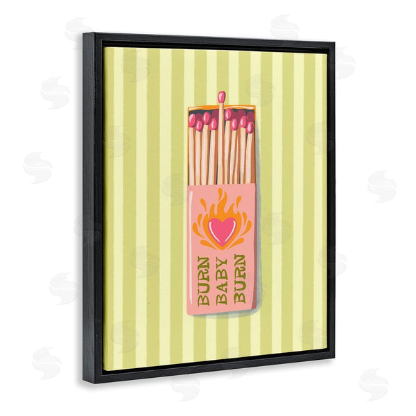 Stupell Industries Elyse Anastacia | Burn Baby Matches Wall Art