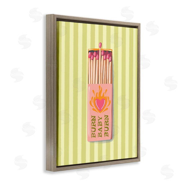 Stupell Industries Elyse Anastacia | Burn Baby Matches Wall Art