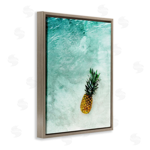 Stupell Industries Emanuela Carratoni | Pineapple On Beach Ripples Wall Art