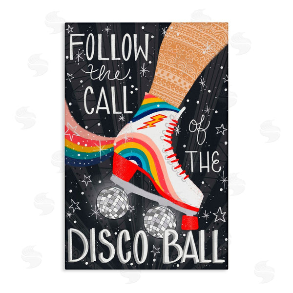 stupell industries Emiko Rainbow | Follow The Call of Disco Ball