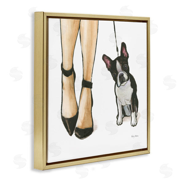 Stupell Industries Emily Adams | Fashion Heels Dog Walk