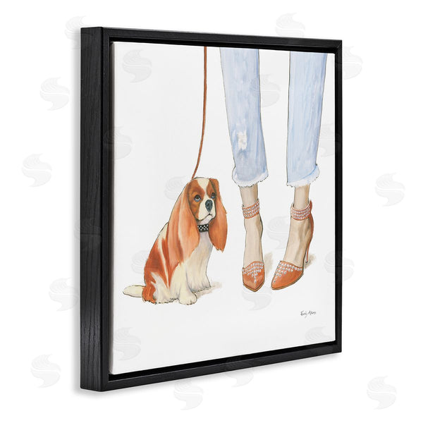 Stupell Industries Emily Adams | Orange Heels Dog Walk