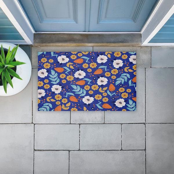 Stupell Industries Emily Cromwell | Welcoming Summer Blooms Non-Woven Door Mat