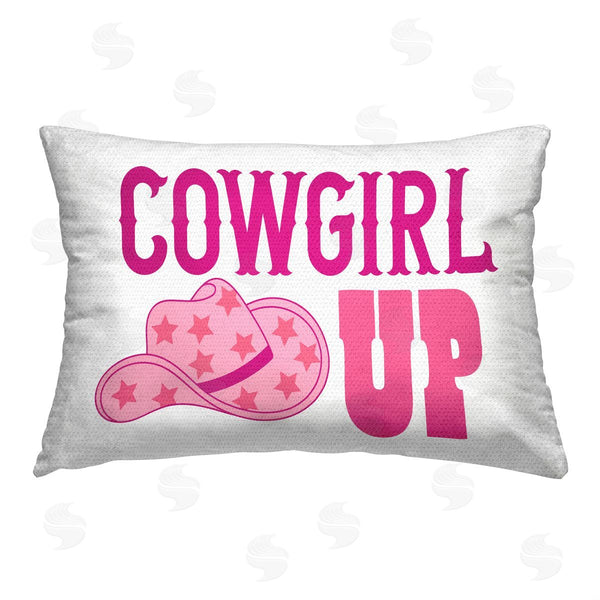 Stupell Industries Emily Dumas | Cowgirl Up Phrase Printed Throw Pillow