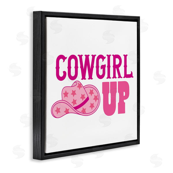 Stupell Industries Emily Dumas | Cowgirl Up Western Phrase Wall Art