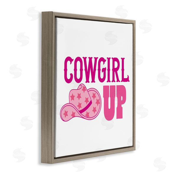 Stupell Industries Emily Dumas | Cowgirl Up Western Phrase Wall Art