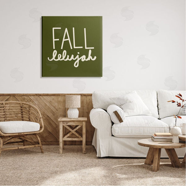 Stupell Industries Emily Dumas | Fall-lelujah Autumn Phrase Wall Art