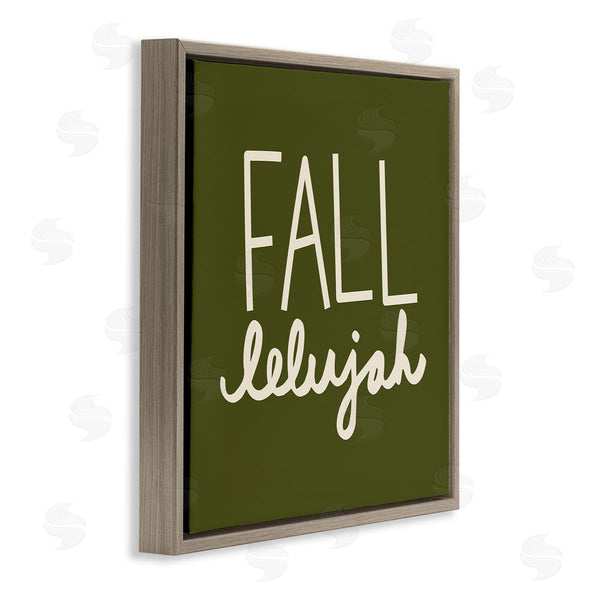 Stupell Industries Emily Dumas | Fall-lelujah Autumn Phrase Wall Art