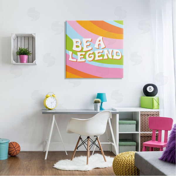 Stupell Industries Emily Dumas | Retro Be A Legend Wall Art