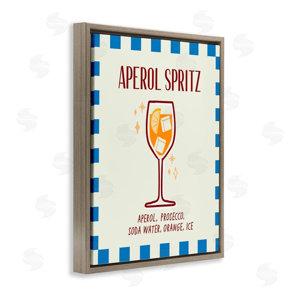 Stupell Industries Emily Dumas | Retro Fizzy Summer Cocktail Wall Art