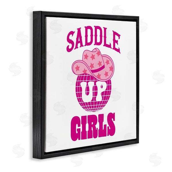 Stupell Industries Emily Dumas | Saddle Up Girls Phrase Wall Art