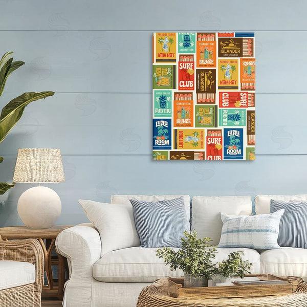 Stupell Industries Emily Dumas | Vintage Tropical Match Boxes Wall Art
