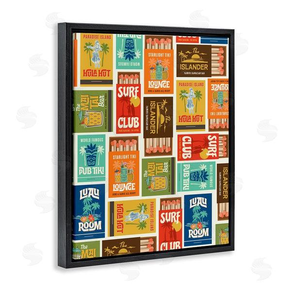 Stupell Industries Emily Dumas | Vintage Tropical Match Boxes Wall Art