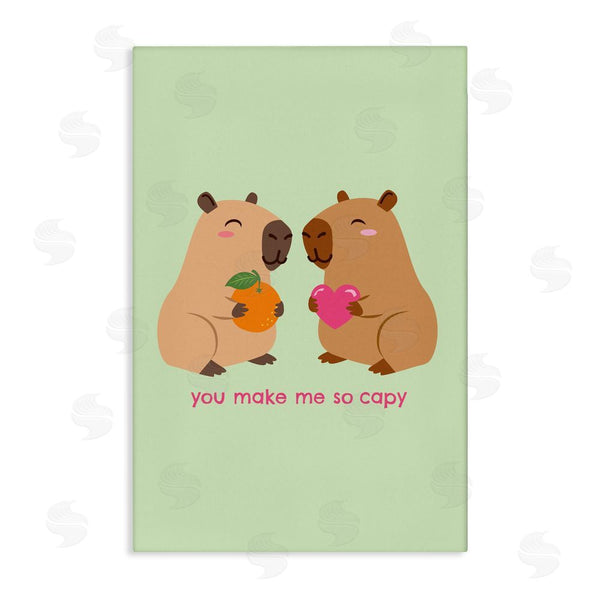 stupell industries Emily Dumas | You Make Me So Capy Wall Art