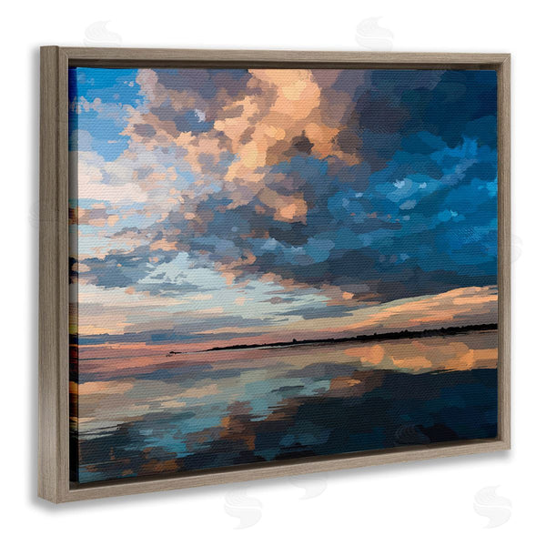 Stupell Industries Emily Kalina | Clouds & Sunset Reflection Wall Art