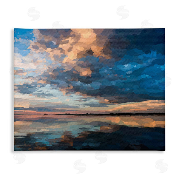 stupell industries Emily Kalina | Clouds & Sunset Reflection Wall Art