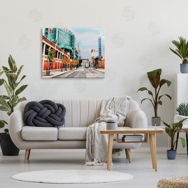 Stupell Industries Emily Kalina | Fenway Park Boston Cityscape Wall Art