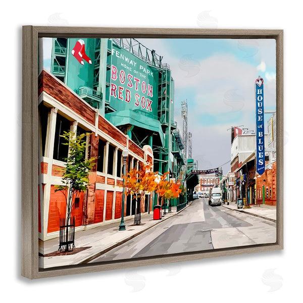 Stupell Industries Emily Kalina | Fenway Park Boston Cityscape Wall Art
