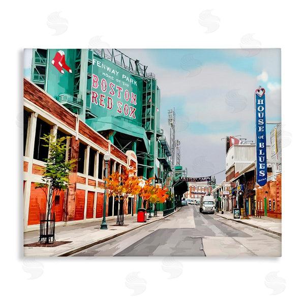 stupell industries Emily Kalina | Fenway Park Boston Cityscape Wall Art