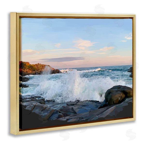 Stupell Industries Emily Kalina | Strong Breaking Waves